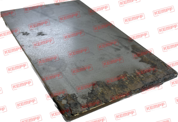 Preview: 21761 Gummiauflage Stahl 200x120x5+15mm